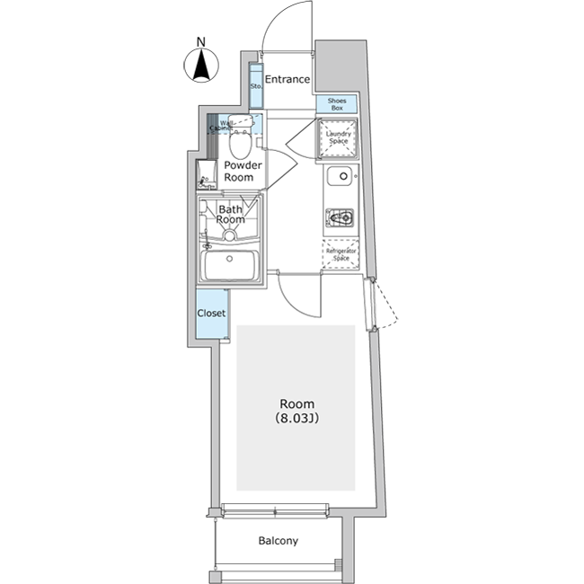 間取り図トレース例01