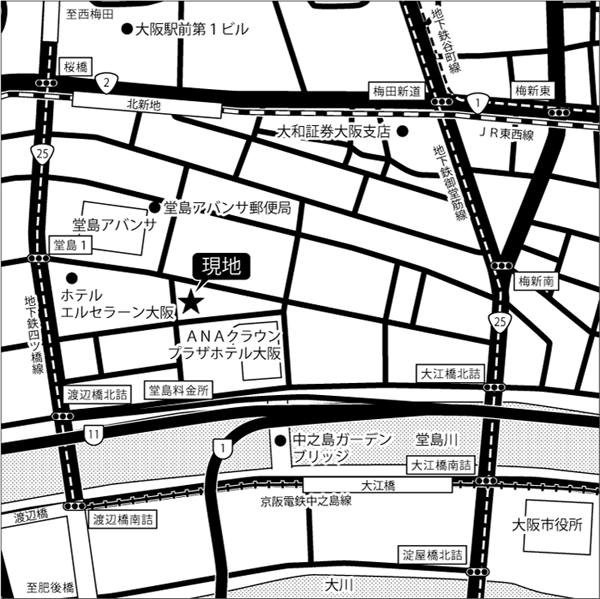 間取り図面作成のチルダ 地図の作成