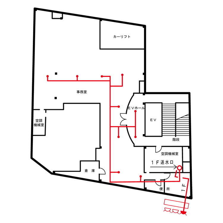 配置図のトレース